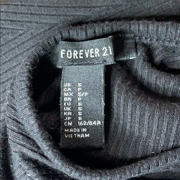 Black forever 21 tie back dress size small - Picture 5 of 5